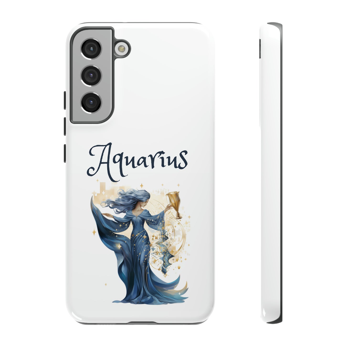 Aquarius Zodiac Horoscope Phone Case