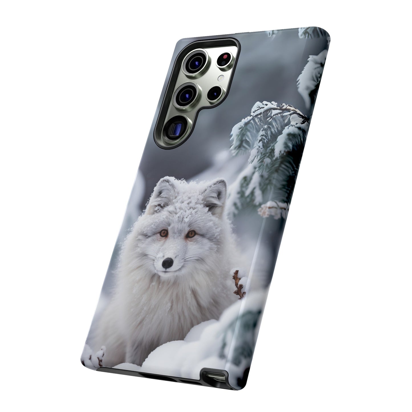 Arctic Fox Winter Phone Case