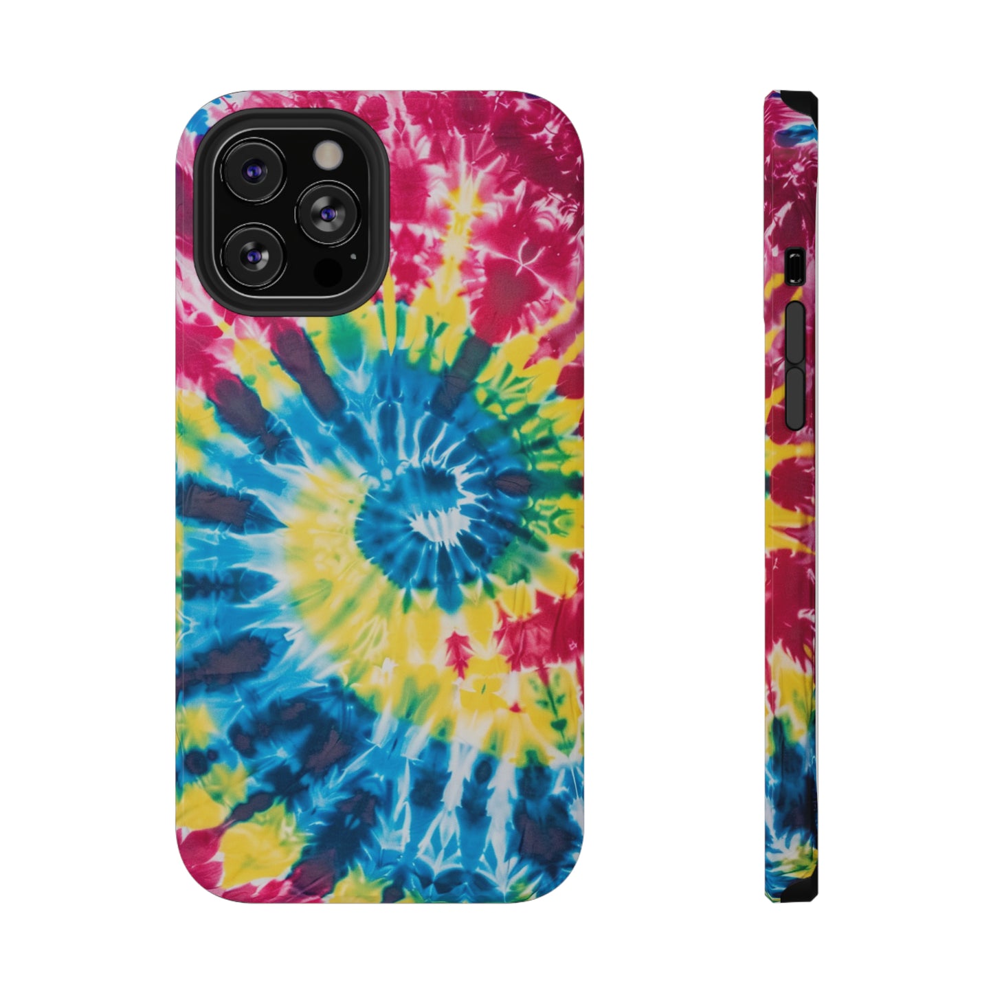 Colorful Tie Dye Impact Resistant Phone Case