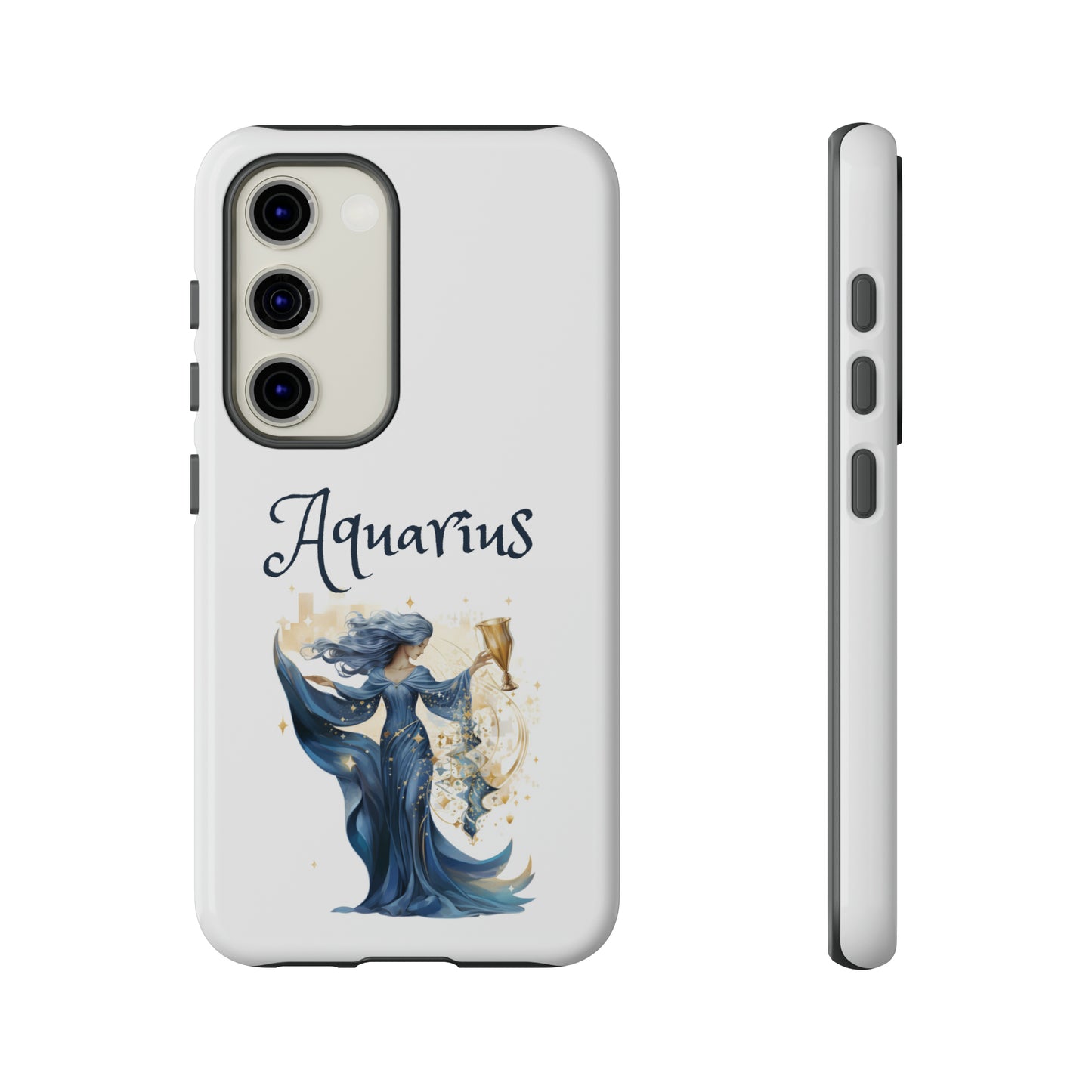 Aquarius Zodiac Horoscope Phone Case