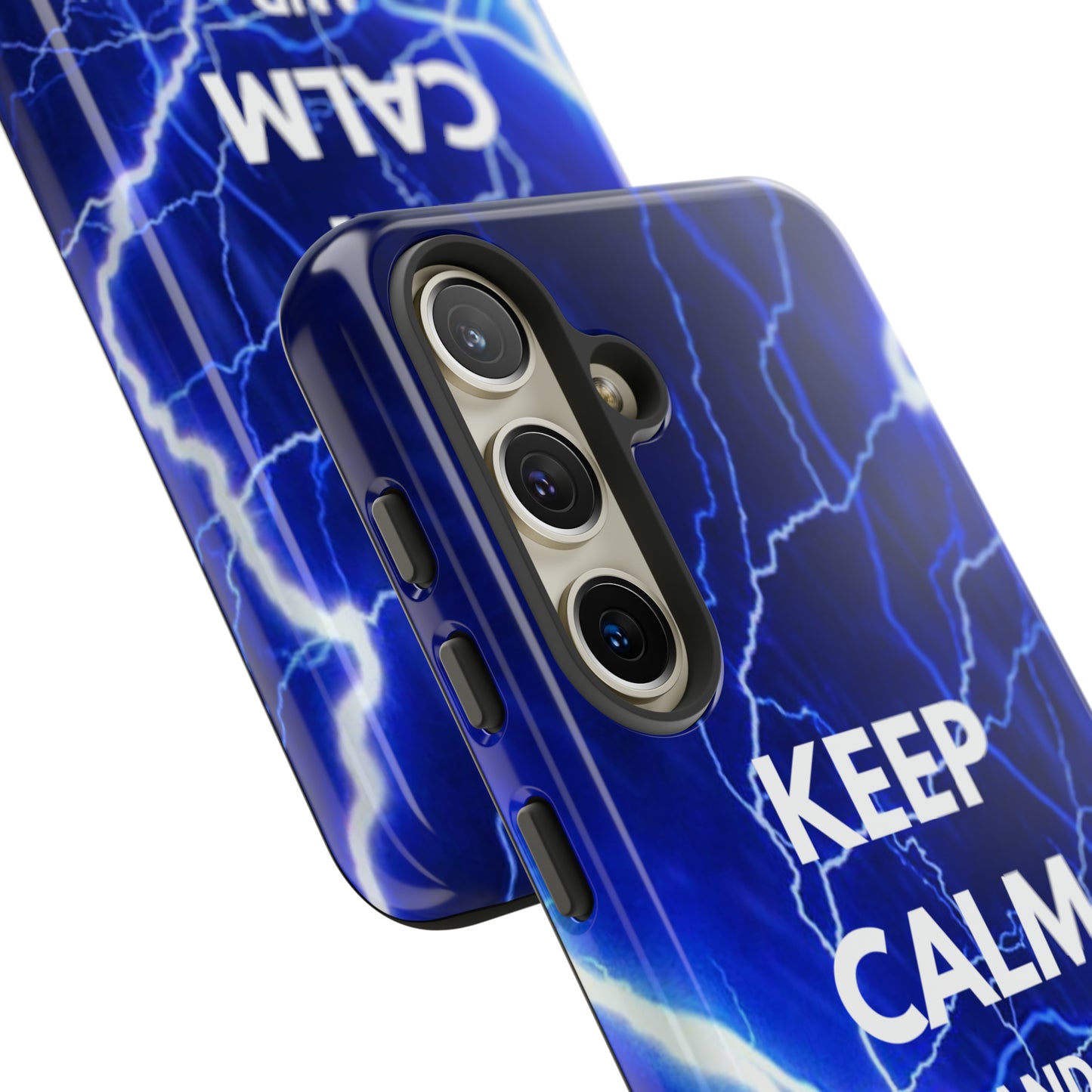 Keep Calm and Thunder Crash Destiny 2 Themed Phone Case