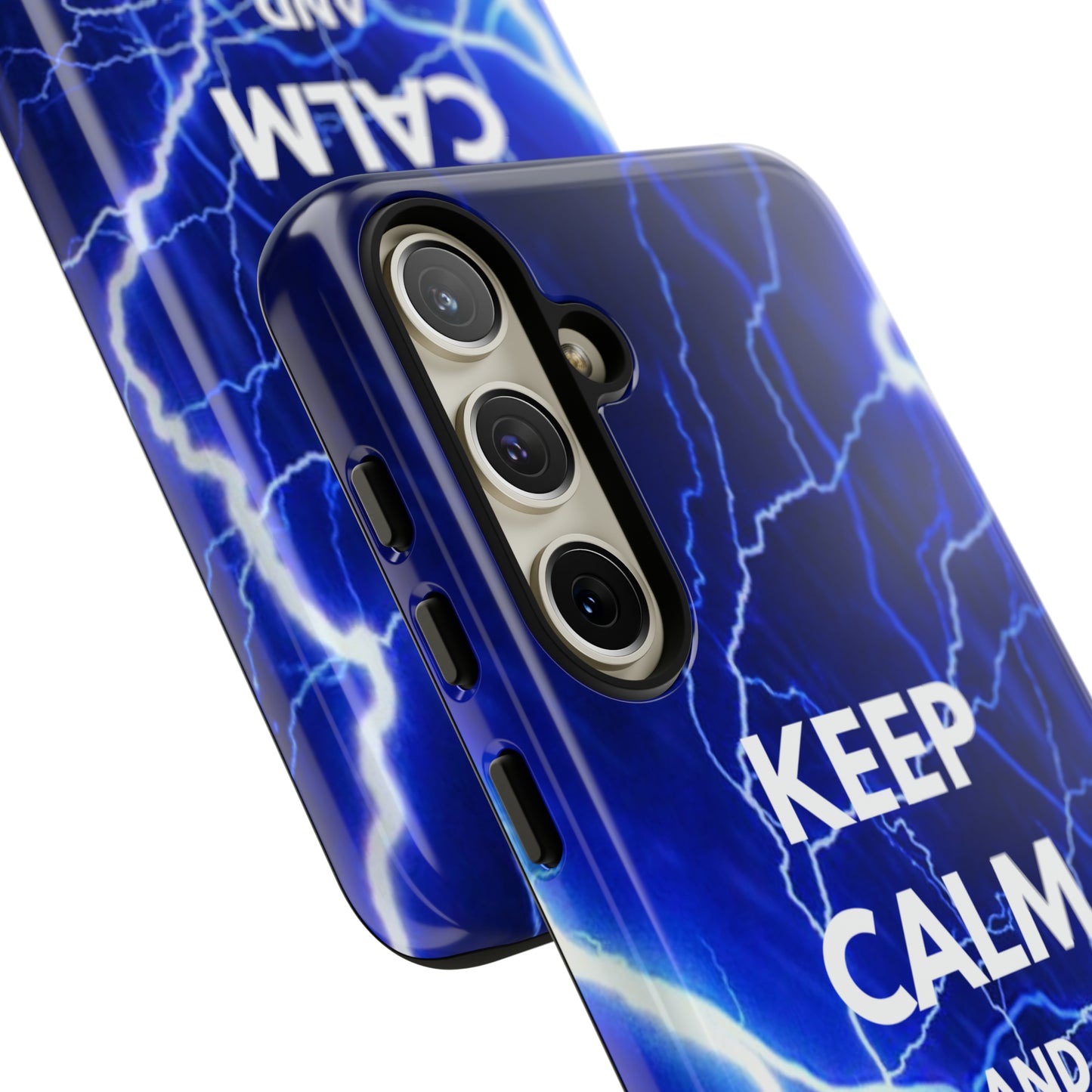 Keep Calm and Thunder Crash Destiny 2 Themed Phone Case