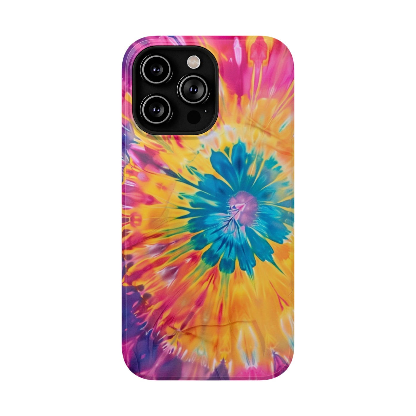 Vibrant Tie Dye Glossy Impact Resistant Phone Case