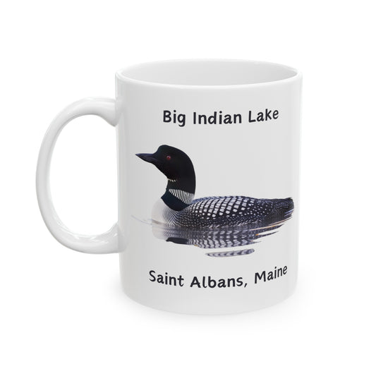 Big Indian Lake Loon Mug