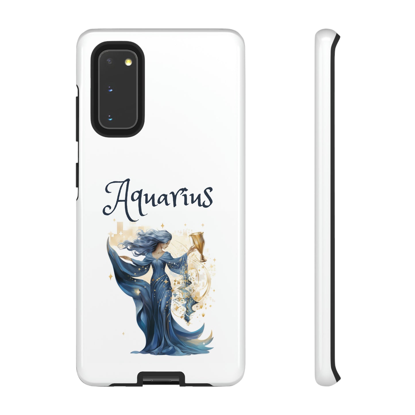 Aquarius Zodiac Horoscope Phone Case