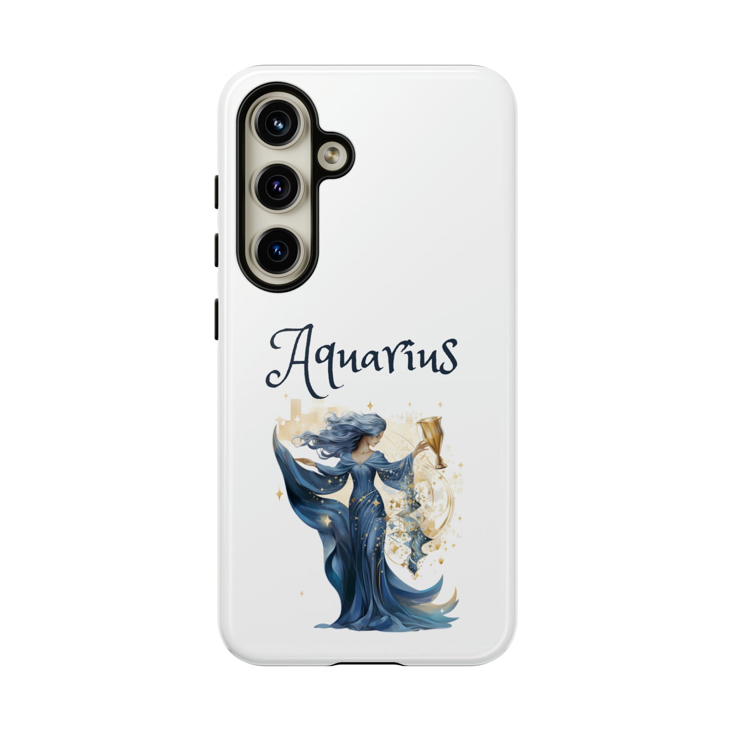 Aquarius Zodiac Horoscope Phone Case