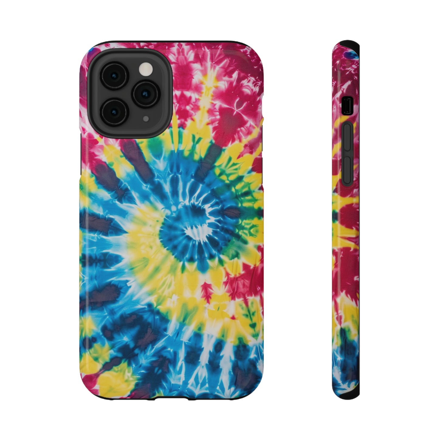 Colorful Tie Dye Impact Resistant Phone Case