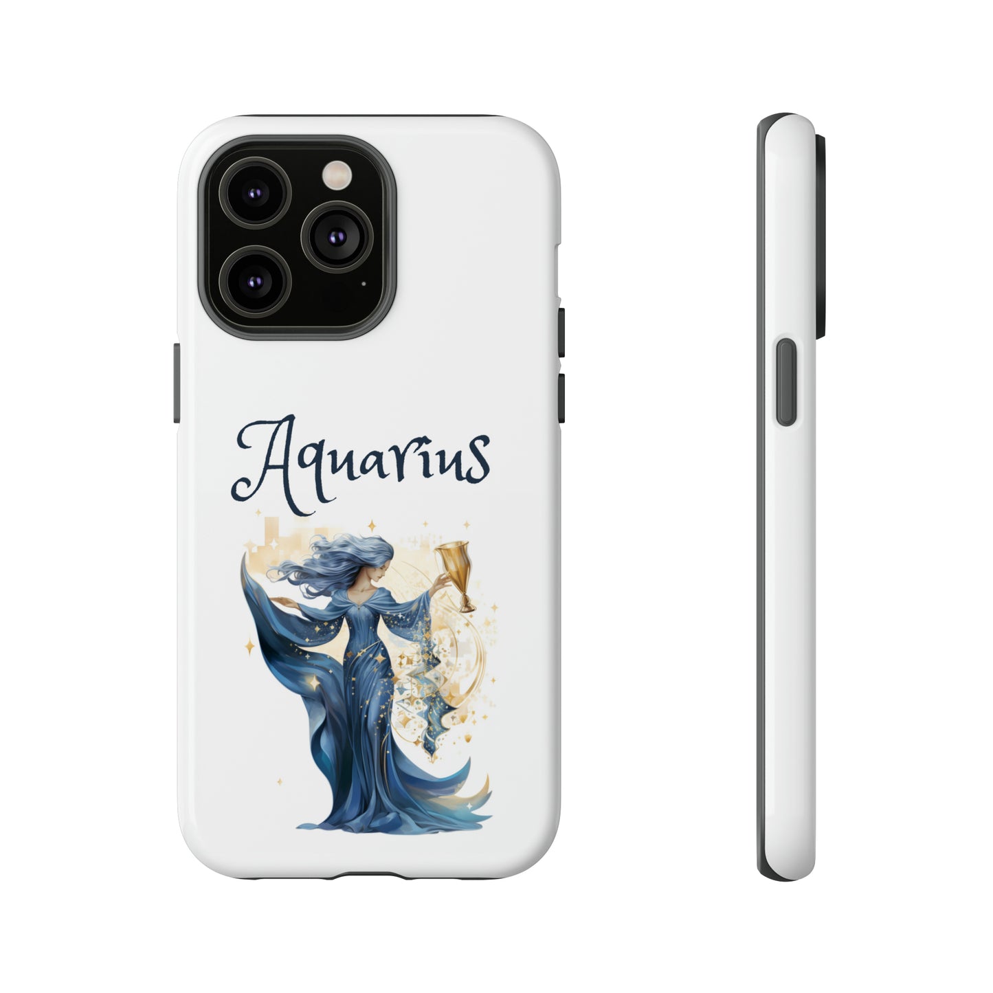 Aquarius Zodiac Horoscope Phone Case