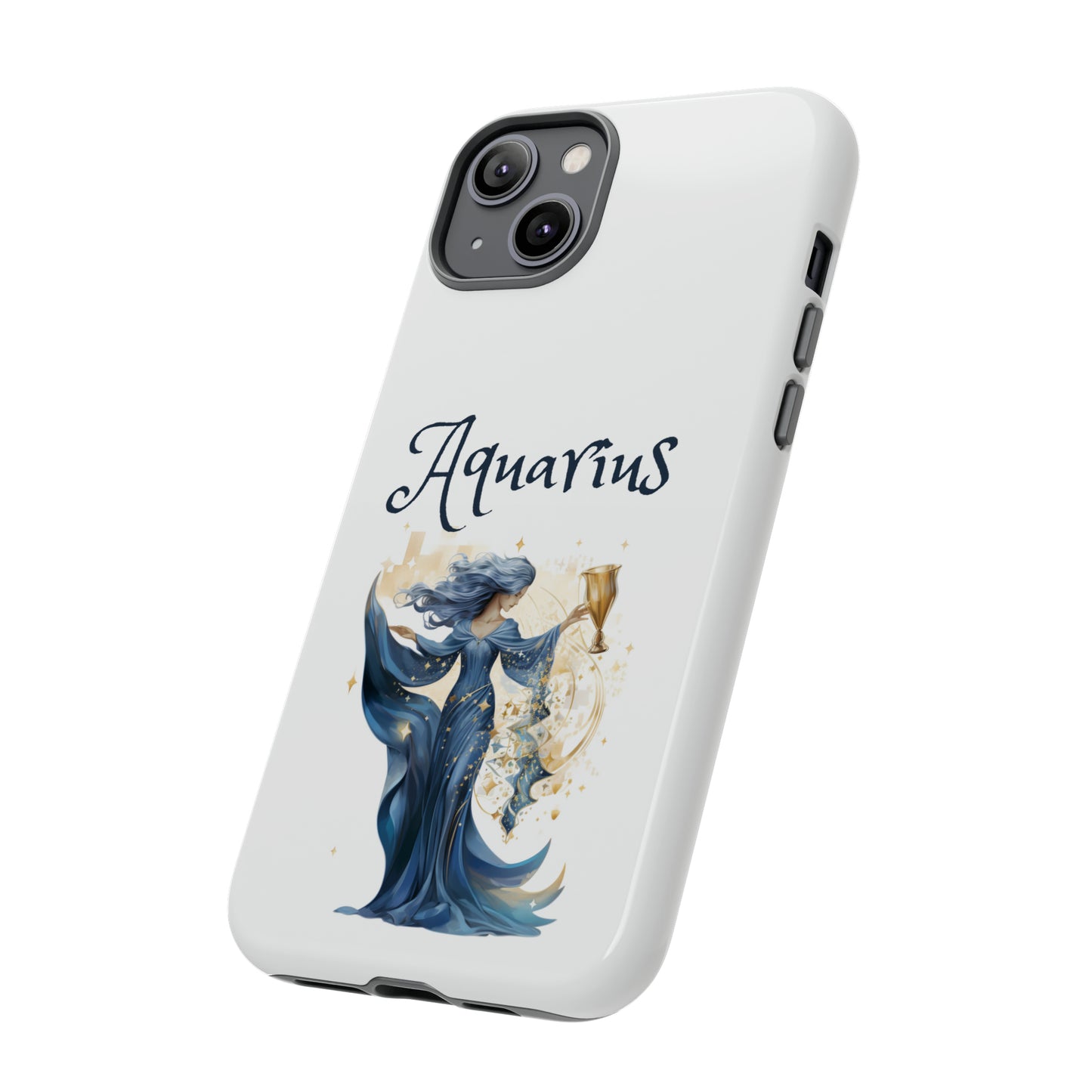 Aquarius Zodiac Horoscope Phone Case