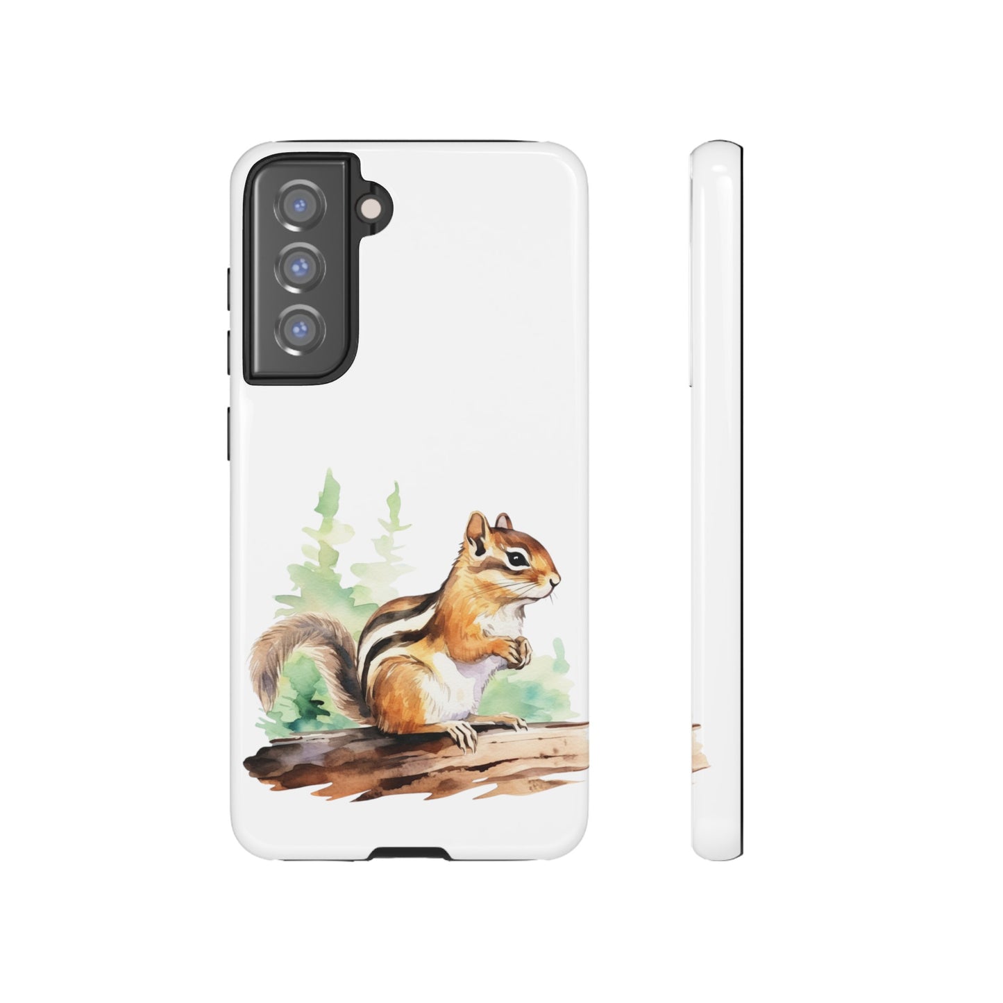 Chipmunk Watercolor Style Phone Case