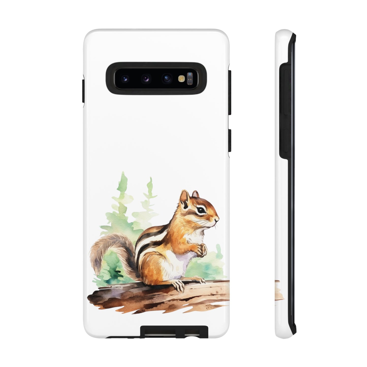 Chipmunk Watercolor Style Phone Case