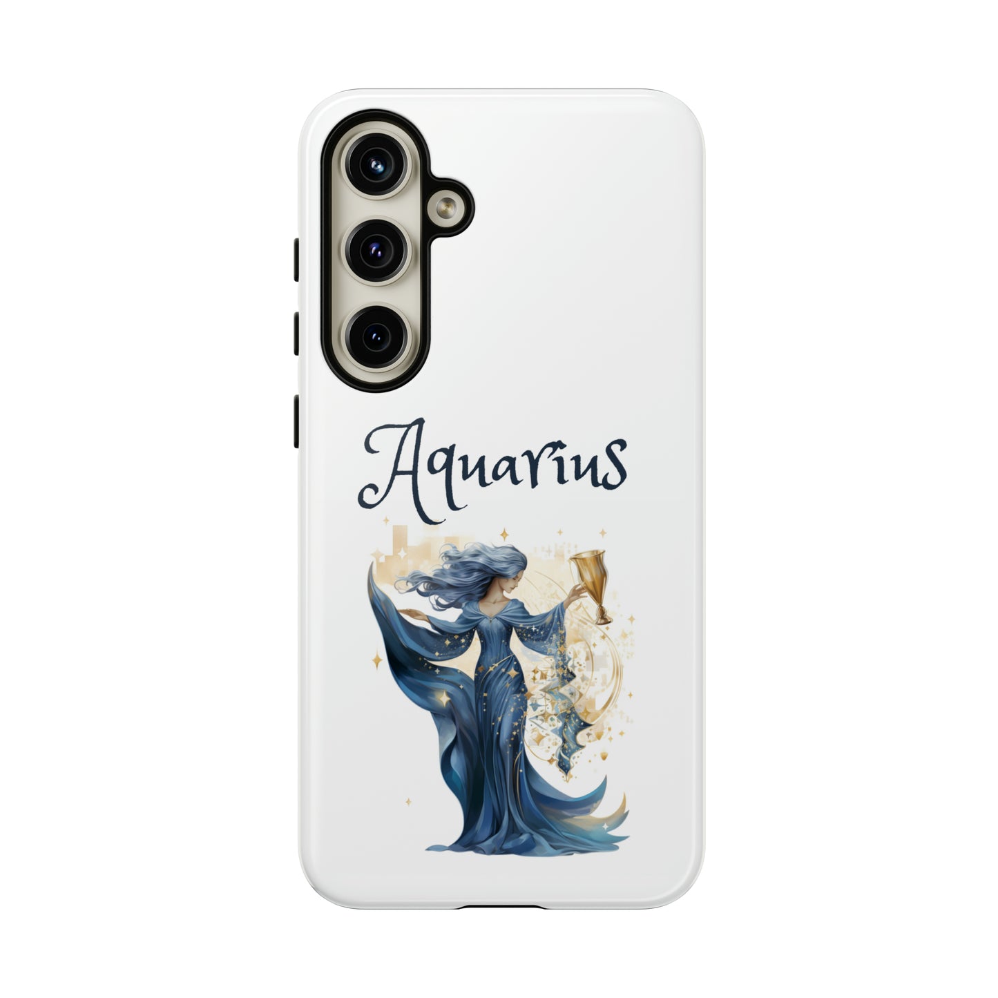 Aquarius Zodiac Horoscope Phone Case